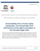 GEM report, UNESCO, education, right to education